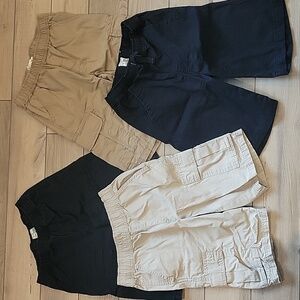Lot of 4 Children's Place Khaki Shorts Size 10